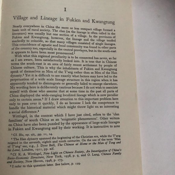 ⭐️BOGO Free⭐️ Lineage Organization in Southeastern China Paperback - Picture 15 of 16